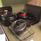 Lot of Misc Pots, Pans, & Cookware