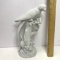 Blanc de Chine Parrot on Tree Figurine