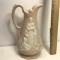 Pretty Peach Tone Ceramic Pitcher