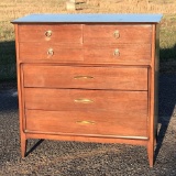 Mid-Century Modern 4 over 3 Chest of Drawers by Dixie