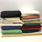 Nice Large Lot of Misc Table Clothes