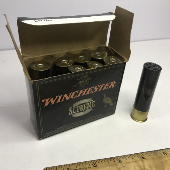 Winchester Supreme 12 Gauge 3-1/2 Inches 4 Shot - Rounds