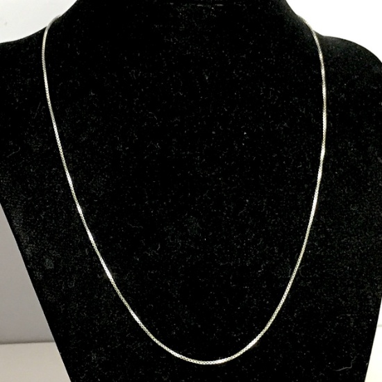 Sterling Silver 18" Chain
