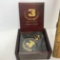 Dale Earnhardt Collectors Pocket Watch in Wooden Box