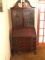 Beautiful 4 Drawer Secretary with Upper Cabinet & Claw Feet