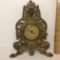Antique Brass Heavy Windup Clock Pat'd Date Oct 28, 1902 by The W
