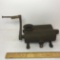 Antique Cast Iron Tobacco Grinder by P S & W Co