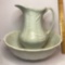 Vintage Royal Ironstone China Wash Basin & Pitcher by Alfred Meakin LTD England