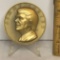Jimmy Carter Inaugural 1977 Solid Bronze Large Coin on Stand
