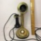 Vintage Brass Rotary Candlestick Telephone