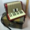Vintage Hohner Accordion in Hard Case