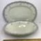 Franconia Krautheim Selb Bavaria, Germany Oval Bowl & Platter