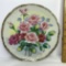Vintage Decorative Signed Floral Plate