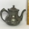 Vintage Quadruple Plate Etched Teapot by Yale Silver Co.