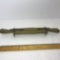 Heavy Brass Vintage Carving Set w/Etched Top & Handles - Made in India