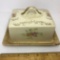 Vintage Gold Castle Butter Dish - Made in Japan