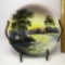 Gorgeous Vintage Noritake Hand Painted Bowl w/Stand
