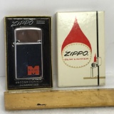 Vintage Zippo Slim Lighter 
