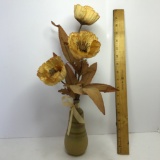 Napcoware Vase w/Artificial Floral Arrangement