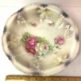 Vintage Hand Painted Floral Porcelain Bowl