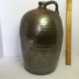 Awesome Large Vintage Southern Pottery Jug