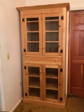 Beautiful Hand Made Wooden Cabinet w/One Drawer