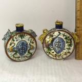 Pair of Vintage Snuff Bottles