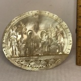 Vintage Carved Shell Nativity Scene