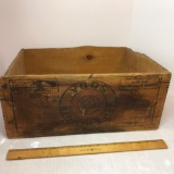 Vintage Arm & Hammer Baking Soda Advertisement Crate