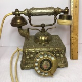 Vintage Ornate French Telephone