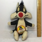 1971 Warner Bros. Sylvester Plush w/Original Tag