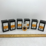 6 Boxes of Power One High Level Hearing Batteries