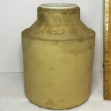 Vintage Pottery Vessel with Porcelain Liner