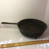 Antique Cast Iron Footed Pot  #10