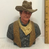 1982 Original Monfort John Wayne Western Sculpture - Boulder Colorado