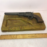 Vintage Ceramic Gun Ashtray