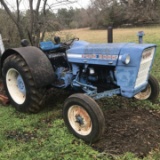 1971 Ford 3000 Tractor Model 61013C with 5' Bush Hog