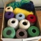 Lot of Crochet Thread & Some Yarn