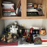 Cabinet Lot of Misc Items (Please bring boxes)