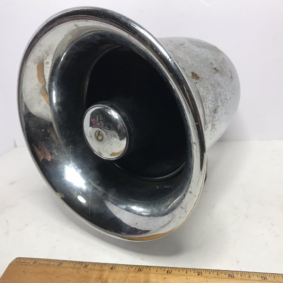 Large Vintage Fire & Rescue Mounted Siren Speaker by Federal Sign & Signal Corp - Model CP-25