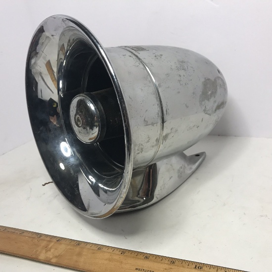 Large Vintage Fire & Rescue Mounted Siren Speaker by Federal Sign & Signal Corp - Model CP-25