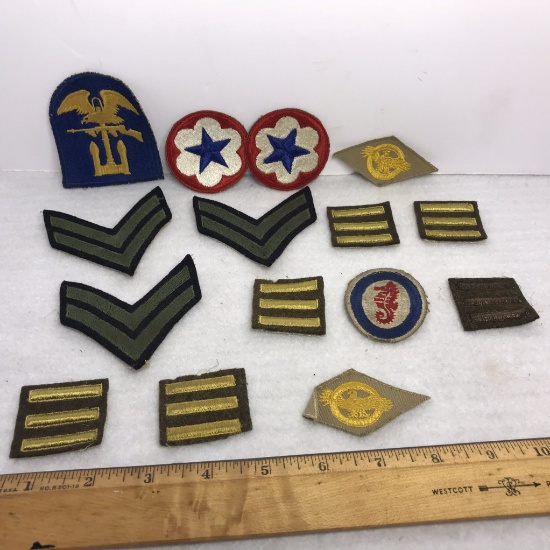 Lot of WWII Military Patches