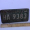 1970 South Carolina License Plate