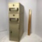 Vintage Locking Desk Top File Cabinet