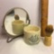 Vintage Old Spice Shaving Mug w/Brush & Mirror