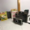Vintage Polaroid 440 Land Camera w/Film & Flashcubes