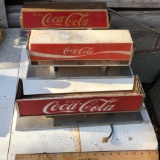Vintage Coca-Cola Advertisement Lights for Parts, Repair or Display