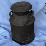 Antique Metal Milk Can