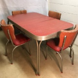 Retro Formica Table w/4 Chairs