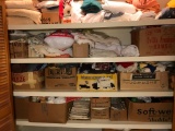 Large Closet Full of Fabric, Patterns & Sewing/Craft Items